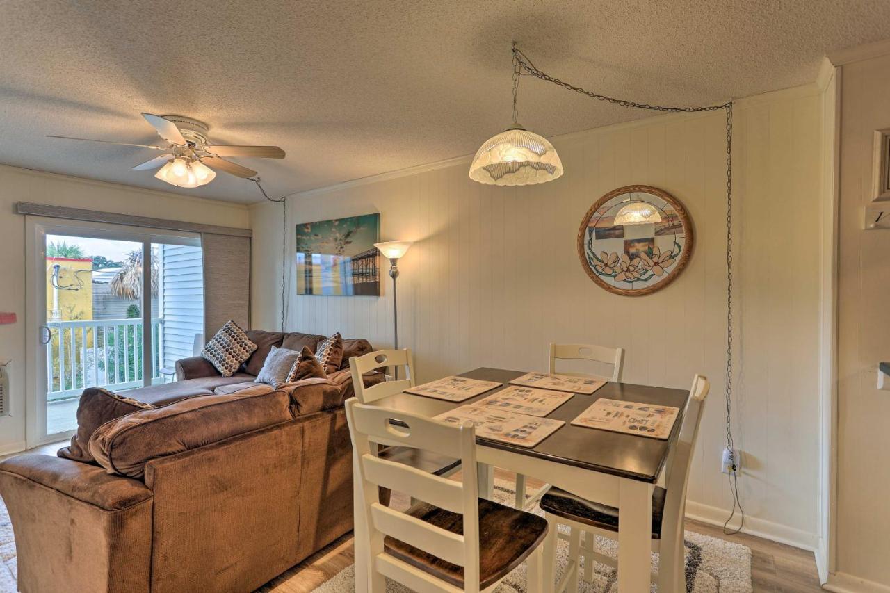Bright North Myrtle Beach Condo Walk To Beach! Dış mekan fotoğraf
